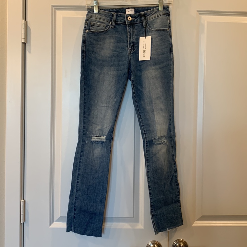 NWT Special A Straight Ankle Denim